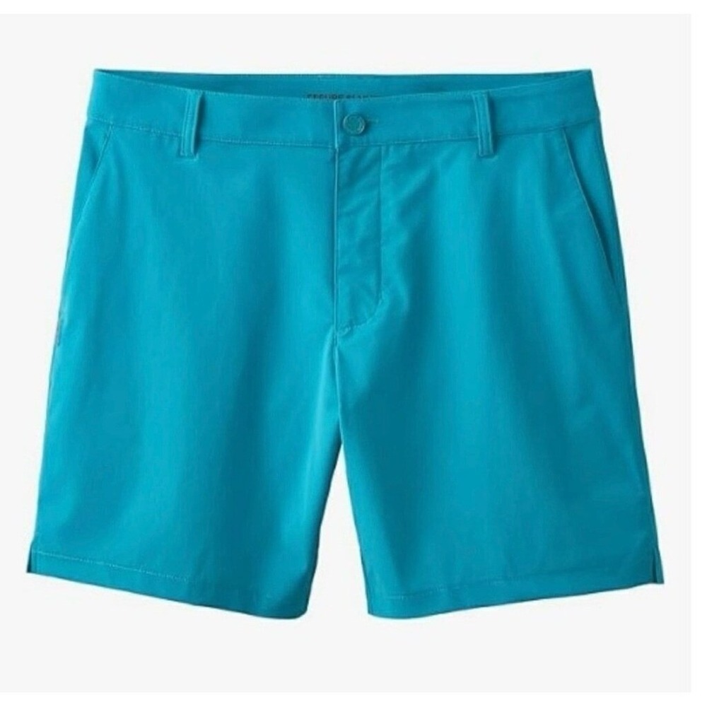 Rhone 34 Waist Resort Shorts Amalfi Teal Shorts 6" Inseam Golf Performance NWT‎